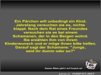 Ein P�rchen will unbedingt ein Kind