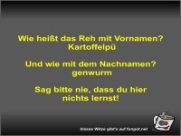 Wie hei�t das Reh mit Vornamen?