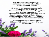 es wird zeit dich zu erinnern