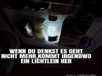 Erleuchtung im K�hlschrank