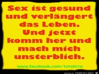 Sex ist gesund