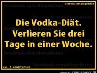 diegeilsten Vodka-Diaet