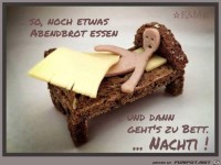 So noch Abendbrot essen