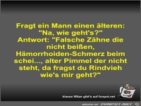 Fragt ein Mann einen �lteren