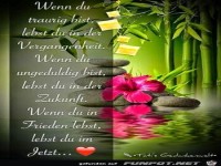 Wenn du traurig bist