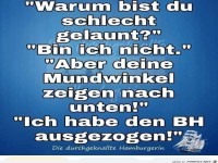 Schlecht gelaunt