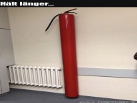 Ziemlich langer Feuerl�scher