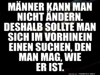 M�nner kann man nicht �ndern