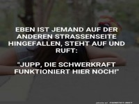 Schwerkraft-Check im Alltag!