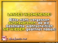 Langes-Wochenende
