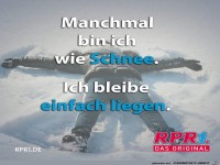 bin wie Schnee