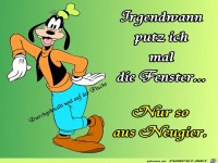 Irgendwann putz ich mal die Fenster