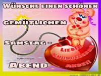 Gemuetlichen Samstag Abend