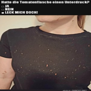 fun-Bild: Flasche stand wohl unter Druck