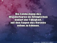 Mit den Augen des Herzens sehen