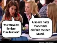 Lustiger Dialog �ber Verw�hnen in Beziehungen