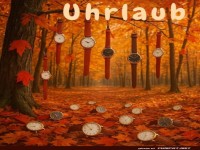 Zeitumstellung im Bl�tterwald