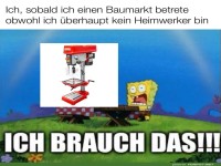 Baumarkt-Abenteuer eines Heimwerker-Amateurs