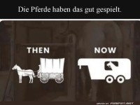 Von Pferdekraft zu Pferdeanh�nger: Evolution pur!