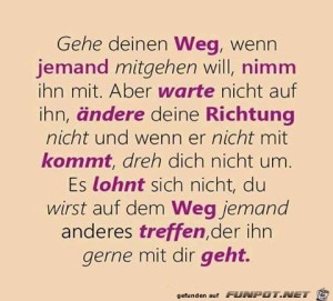 Geh-deinen-Weg.jpg auf www.funpot.net