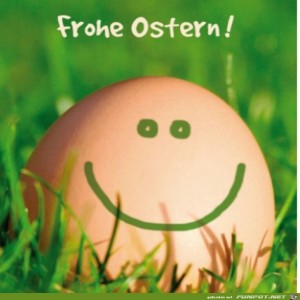 herz-Bild: Frohe Ostern