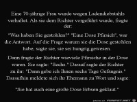 eine 70-j�hrige wurde verhaftet......