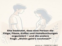 Ehe: Organisation und spontane Fragen