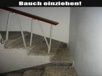 Humorvolle Treppen-Design Herausforderung