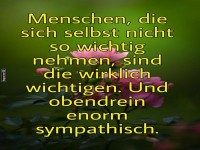 Echte Wichtigkeit durch Bescheidenheit