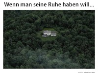 Haus im Wald: Einfach mal abschalten!