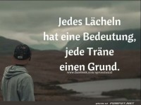 jedes Laecheln hat