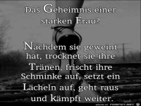das Geheimnis einer starken Frau