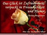 Das Glueck istZufriedenheit