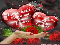 Liebe heilt Menschen, die lieben