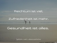 Gesundheit ist alles