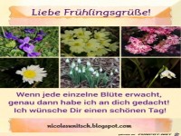 Liebe Fr�hlingsgr��e!