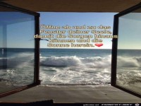 Oeffne ab und zu das Fenster