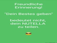 Dein Bestes geben