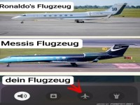 Wenn dein Flugzeug nur ein Symbol ist!