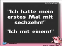 Mein erstes mal