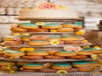 Donut-Hochzeitstorte