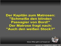 Der Kapitn zum Matrosen