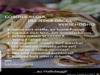Corona-Regeln f�r jeden Daggl