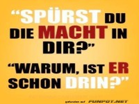 Witzige Frage zur inneren St�rke