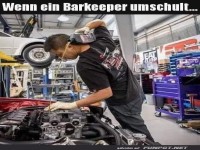 �lwechsel � la Barkeeper