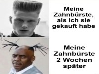 Zahnbrsten: Vom Neuzustand zum Chaos