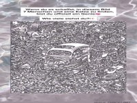 Sieben Menschen und eine Katze finden