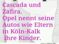 Opel und K�lsche Namenlust