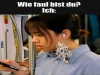Wenn Kopfh�rer zur Halskette werden