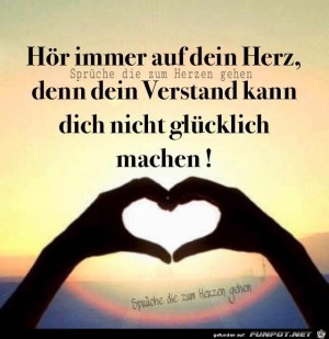 Hoer-immer-auf-dein-Herz.jpg auf www.funpot.net